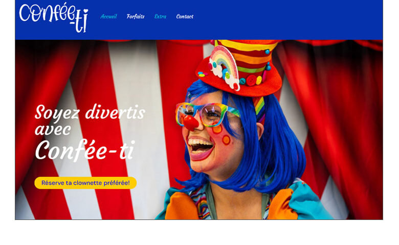 confee-ti-clown-lanaudiere site web